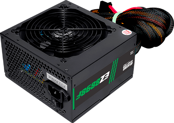 Imagem Principal do Produto - Fonte Gamer EZ8898F | 80Plus 500w
