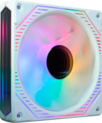 Imagem Principal do Produto - FAN COOLER INFINITE WHITE MULTICOLOR AAXW