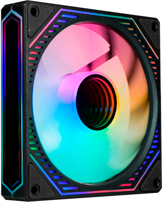 Imagem Principal do Produto - FAN COOLER INFINITE MULTICOLOR AAXA