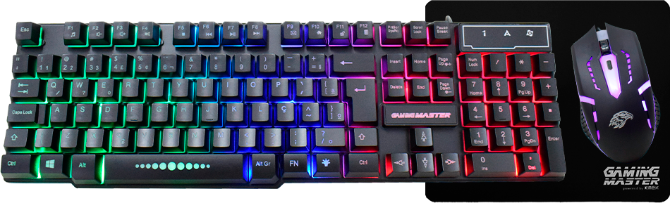 Imagem Principal do Produto - Kit Gamer | KM52+MOA8+FXX2218