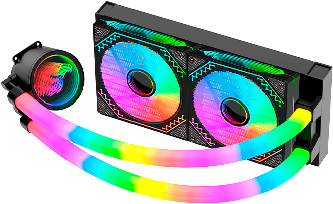 Imagem Principal do Produto - Water Cooler Bifrost infinite 240mm – ARGB – WAC9