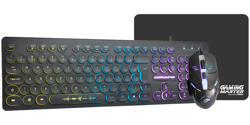 Imagem Principal do Produto - KIT GAMER KM76+MOD7+FX-X2418