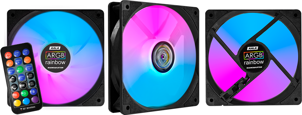 Imagem Principal do Produto - Kit Fan Cooler ARGB | AALA