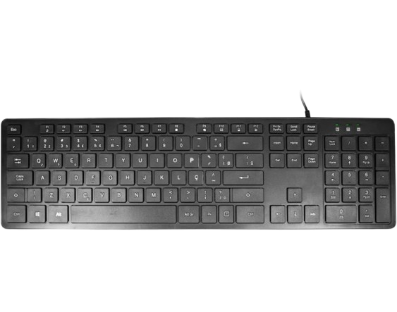 Imagem Principal do Produto - Teclado multimídia KM-WF28