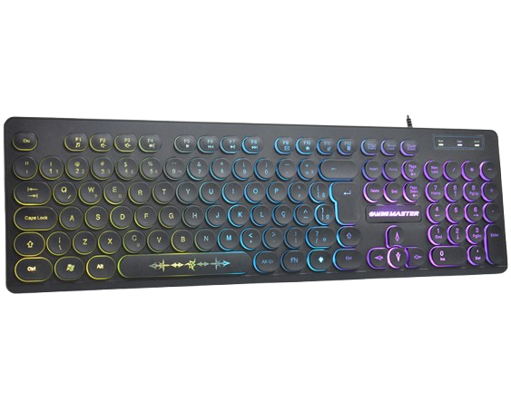 Imagem Principal do Produto - Teclado Gamer STEAMPUNK – KM76