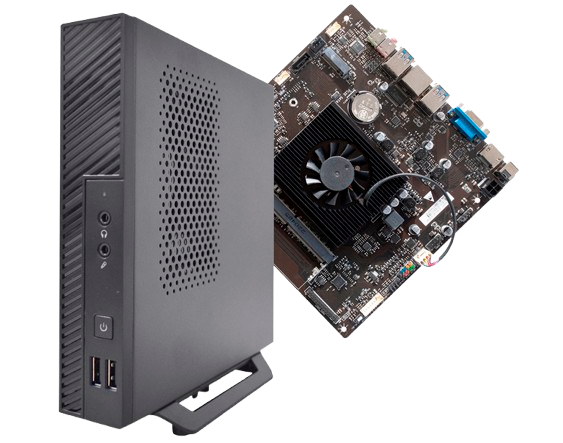 Imagem Principal do Produto - Nano PC HS-01S3 com placa mãe Thin Mini ITX JW-N5095