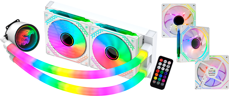 Imagem Principal do Produto - INFINITY PLUS WHITE WATER COOLER WACD + KIT AARA