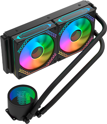 Imagem Principal do Produto - Water Cooler 240mm – ARGB – WAC7