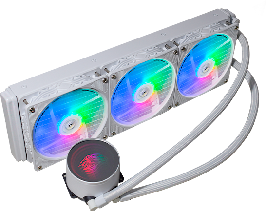 Imagem Principal do Produto - Water Cooler 360mm – MULTICOLOR – WACT WHITE