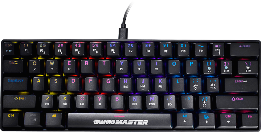 Imagem Principal do Produto - Teclado Gamer Mecânico SPECTRA FURY – KBL88