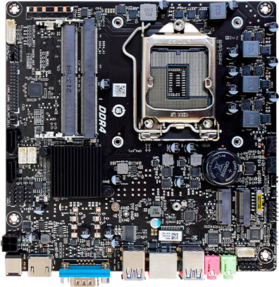 Imagem Principal do Produto - Placa mãe Thin Mini ITX TH-510-D4
