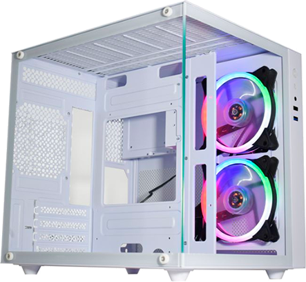 Imagem Principal do Produto - AQUÁRIO MICRO WHITE II CG-W3SB MICRO ATX