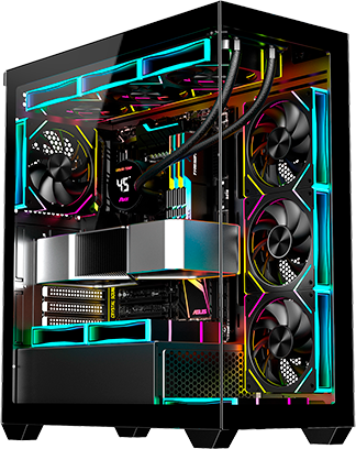 Imagem Principal do Produto - GABINETE TORRE NEGRA CG-36DY