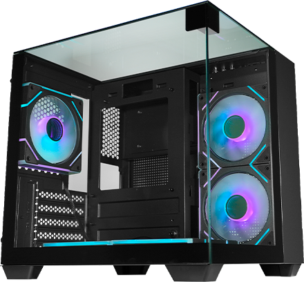 Imagem Principal do Produto - AQUÁRIO VISÃO INFINITA II CG-01X2 MICRO ATX