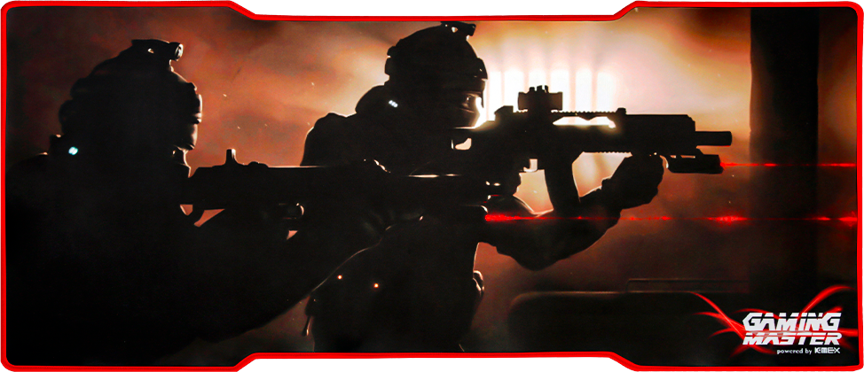 Imagem Principal do Produto - Mousepad Gamer Swat  | FXX8035