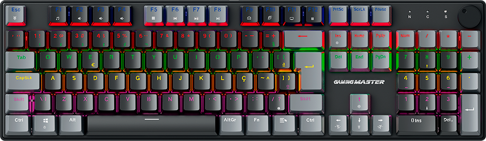 Imagem Principal do Produto - TECLADO GAMER SHADOWSCOPE KHY628
