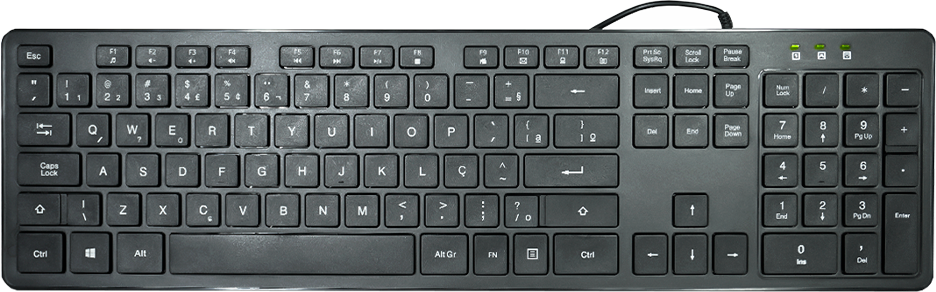 Imagem Principal do Produto - Teclado Multimídia KM-WG28