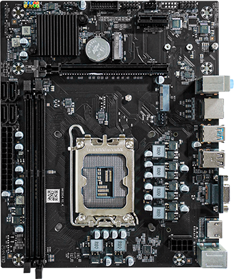 Imagem Principal do Produto - Placa mãe | PMH610 Micro Atx