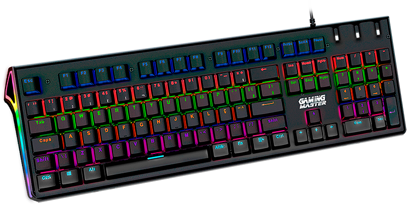 Imagem Principal do Produto - TECLADO GAMER FLASHSTRIKE KI-EC28