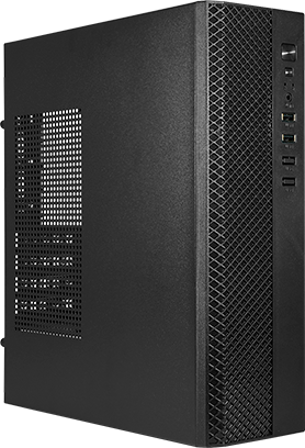 Imagem Principal do Produto - GABINETE SLIM MICRO ATX GM-01WE+PS-200