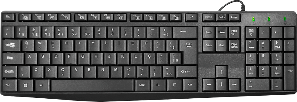 Imagem Principal do Produto - Teclado Multimídia KB-X128