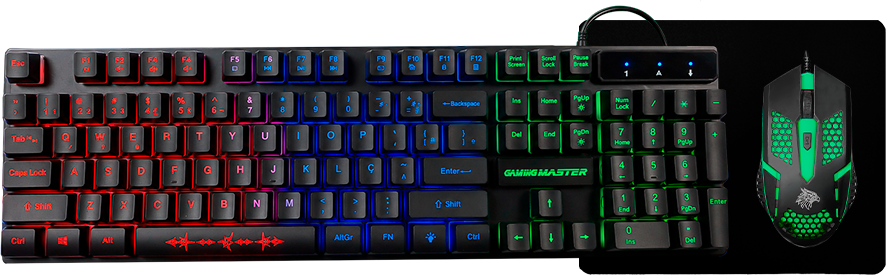 Imagem Principal do Produto - Kit Gamer | KMLF81+MODJ34+FXX2218