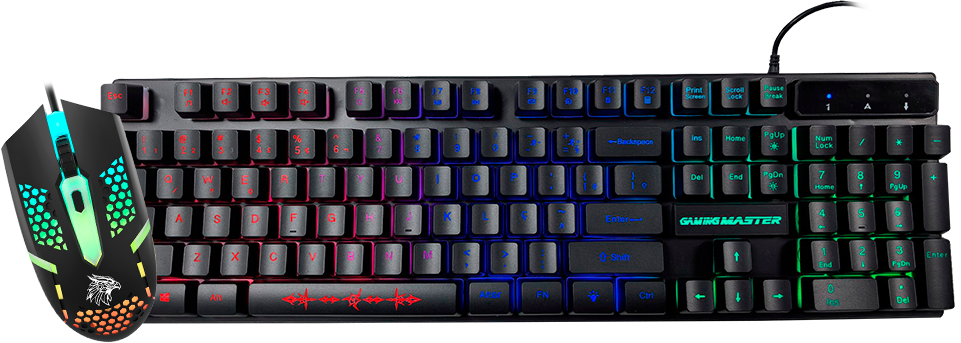 Imagem Principal do Produto - Kit Gamer | B2KMLM44 (KMLF81+M44J)